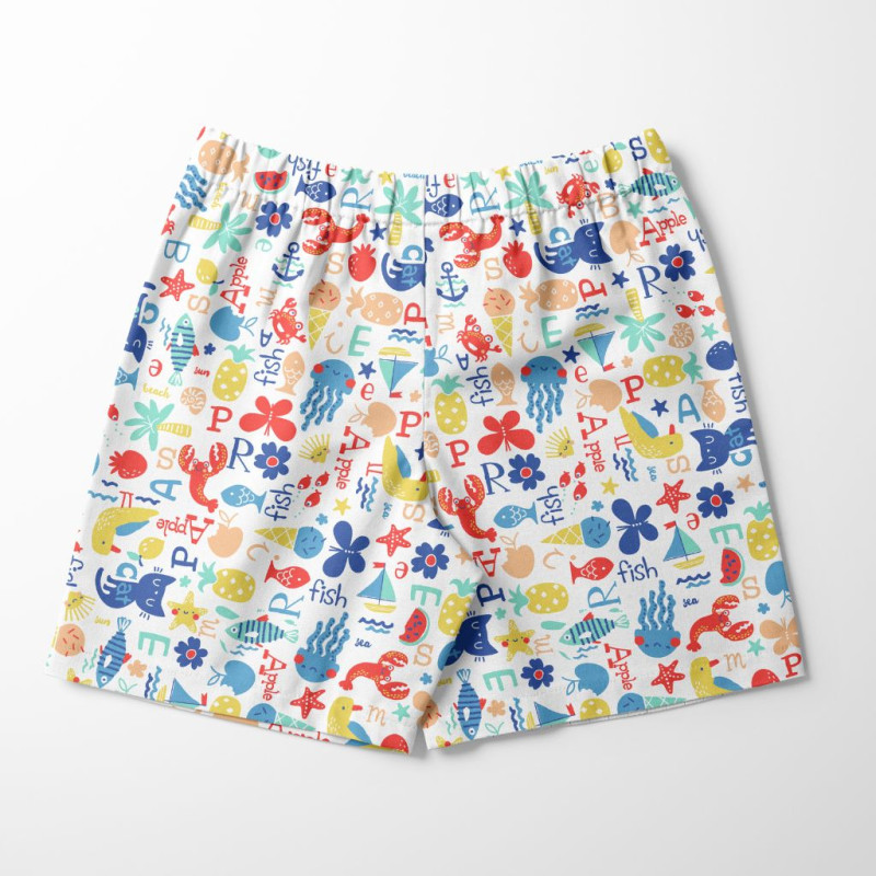 Lycra con Protección UV FISHOO Blanco / Multicolor